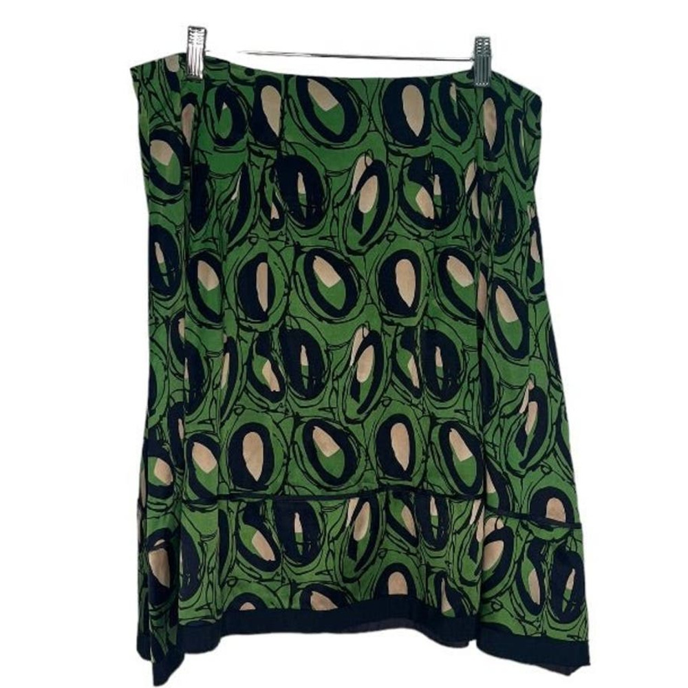 Trelise Cooper Y2K Silk Blend Skirt - 10
